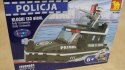 KLOCKI DROMADER SERIA POLICJA - POLICYJNA ŁÓDŹ PATROLOWA 133 ELEM.