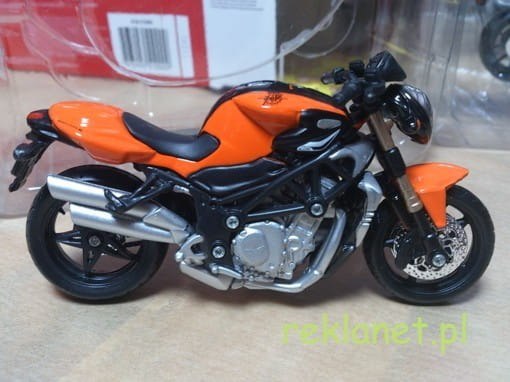 KOLEKCJA MOTORÓW BBURAGO 1:18 - AGUSTA KOLEKCJA MOTORÓW BBURAGO 1:18 - AGUSTA