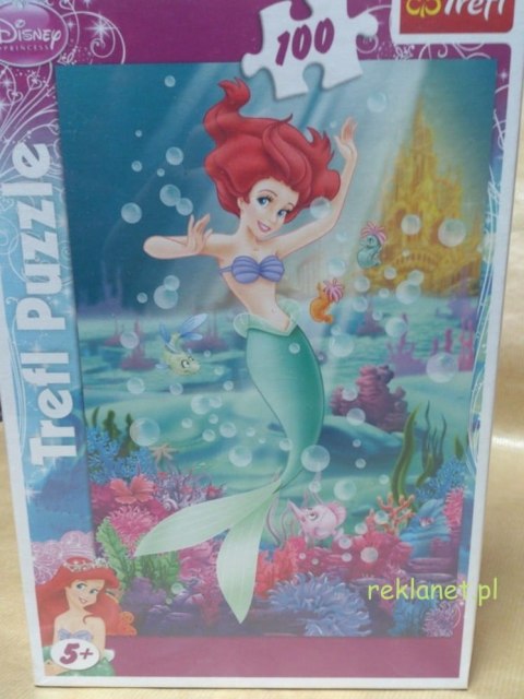 PUZZLE TREFL - SYRENKA ARIELKA, 100elem. PUZZLE TREFL - SYRENKA ARIELKA, 100elem.