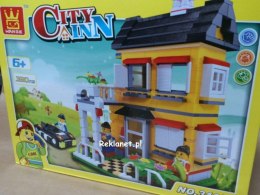 KLOCKI WANGE 390 ELEM. - DOM Z TARASEM I AUTEM