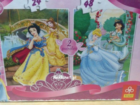 PUZZLE TREFL 2 OBRAZKI - DISNEY KSIĘŻNICZKI PUZZLE TREFL 2 OBRAZKI - DISNEY KSIĘŻNICZKI