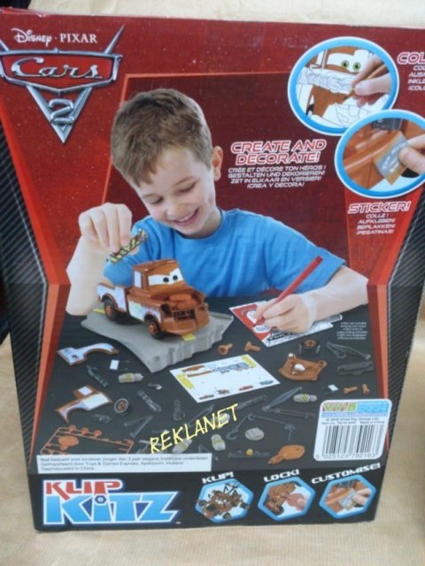 KLIP KITZ, DISNEY PIXAR - ZIG-ZAG McQUEEN, SEAN McMISSION lub ZŁOMEK DO ZŁOŻENIA KLIP KITZ, DISNEY PIXAR - ZIG-ZAG McQUEEN, SEAN McMISSION lub ZŁOMEK DO ZŁOŻENIA