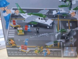 KLOCKI SLUBAN AVIATION - SAMOLOT TRANSPORTOWY 251 ELEM.