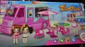 SAMOCHÓD CAMPER LODZIARNIA NA BATERIE + AKCESORIA. AUTO DLA DZIEWCZYNEK.
