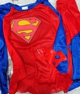 SUPERMAN - STRÓJ, PRZEBRANIE SUPERBOHATER