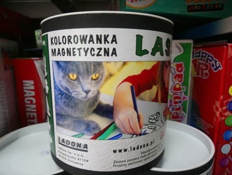 UKŁADANKA EDUKACYJNA - KOLOROWANKA MAGNETYCZNA Z KREDKAMI UKŁADANKA EDUKACYJNA - KOLOROWANKA MAGNETYCZNA Z KREDKAMI