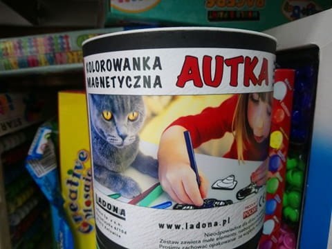 UKŁADANKA EDUKACYJNA - KOLOROWANKA MAGNETYCZNA Z KREDKAMI UKŁADANKA EDUKACYJNA - KOLOROWANKA MAGNETYCZNA Z KREDKAMI