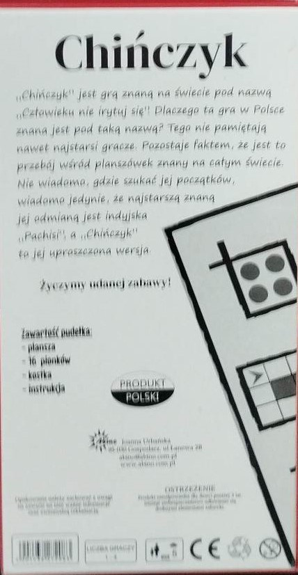 GRA PLANSZOWA GRZYBOBRANIE lub CHIŃCZYK GRA PLANSZOWA GRZYBOBRANIE lub CHIŃCZYK