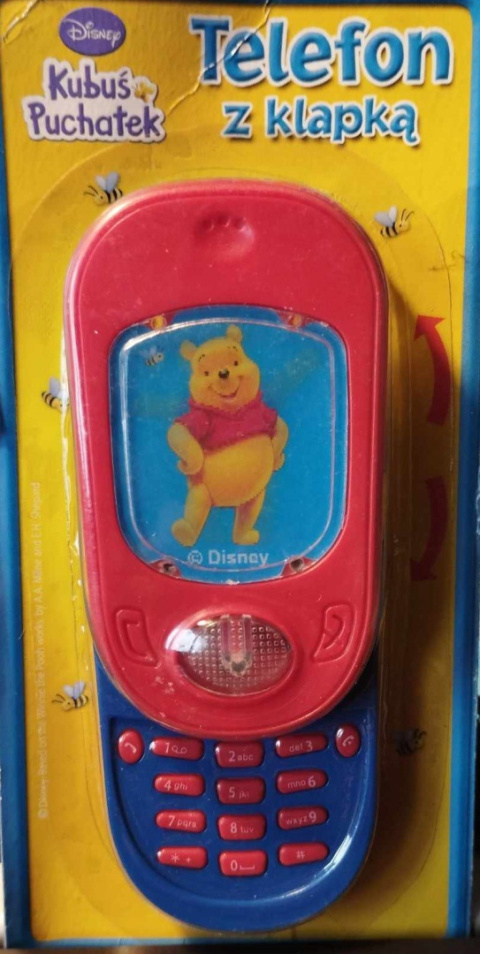 TELEFON Z KUBUSIEM PUCHATKIEM DISNEY