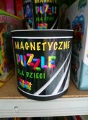 UKŁADANKA EDUKACYJNA - PUZZLE MAGNETYCZNE 6W1 KSIĘŻNICZKI