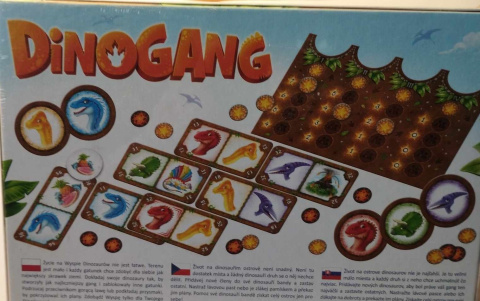 RODZINNA GRA STRATEGICZNA DINOGANG RODZINNA GRA STRATEGICZNA DINOGANG
