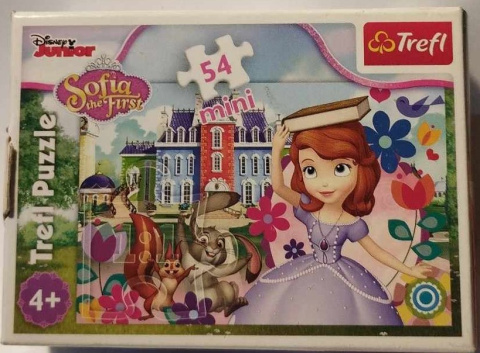 PUZZLE TREFL MINI 54 EL.EM. - KSIĘŻNICZKA ZOFIA. KSIĘŻNICZKA ZOSIA - 2 WZORY. PUZZLE TREFL MINI 54 EL.EM. - KSIĘŻNICZKA ZOFIA. KSIĘŻNICZKA ZOSIA - 2 WZORY.