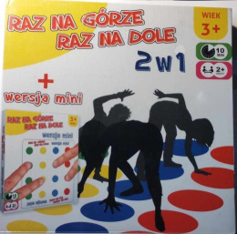 GRA ZRĘCZNOŚCIOWA TWISTER - RAZ NA GÓRZE RAZ NA DOLE