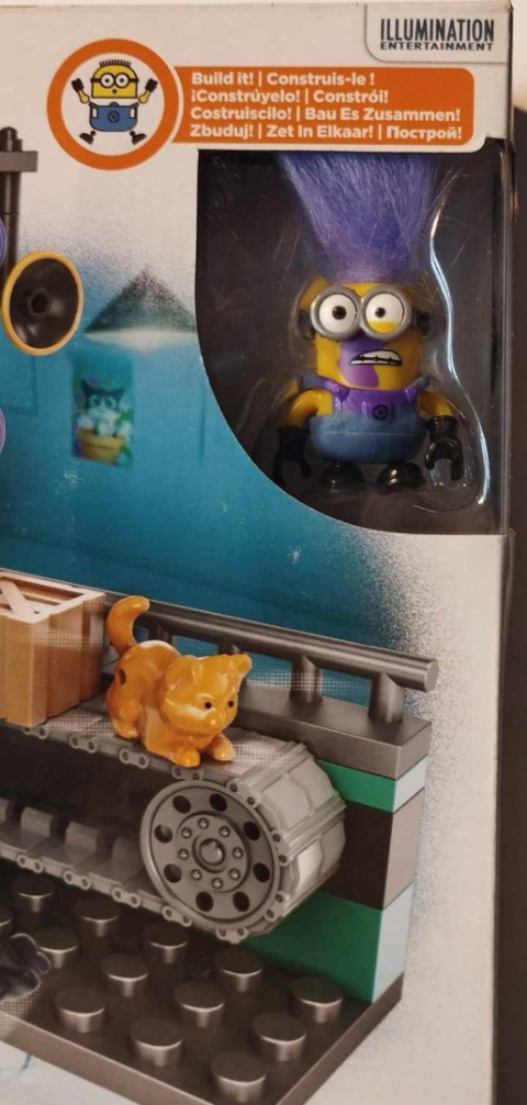 ORYGINALNY ZESTAW KLOCKÓW MEGA BLOKS - MINIONKI. POCZTA ORYGINALNY ZESTAW KLOCKÓW MEGA BLOKS - MINIONKI. POCZTA