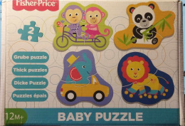 FISHER PRICE - TREFL BABY PUZZLE - GRUBE PUZZLE DLA MALUSZKA