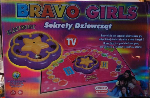 GRA ELEKTRONICZNA BRAVO GIRLS - SEKRETY DZIEWCZĄT