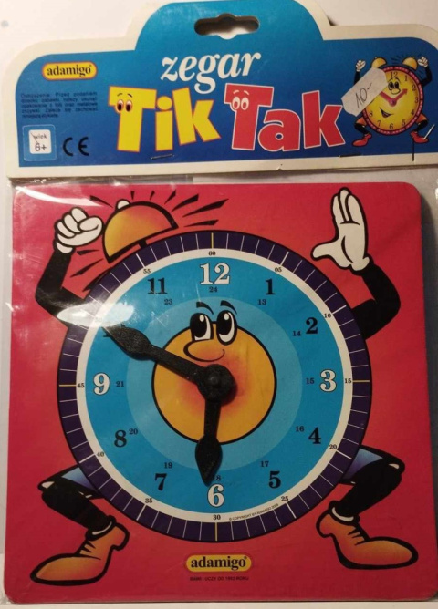 ZEGAR TIK TAK DO NAUKI GODZIN. ZEGAR TIK TAK DO NAUKI GODZIN.