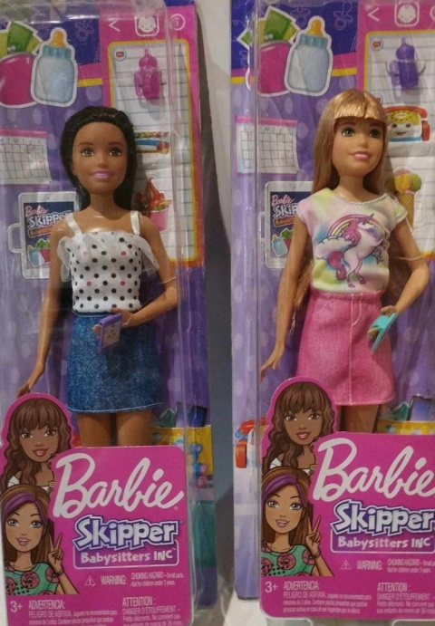 ORYGONALNA LALKA BARBIE SKIPPER BABYSITTERS. BARBIE OPIEKUNKA.