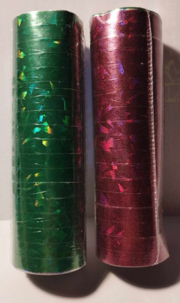 SERPENTYNY HOLOGRAFICZNE PRYZMATOWE 18 PASKÓW