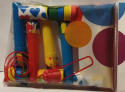 PARTY TIME KOLOROWE GWIZDKI URODZINOWE WE WZORY, 6 SZTUK