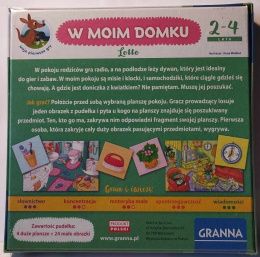 GRA EDUKACYJNA DLA MALUSZKA 2-4 LATA - W MOIM DOMKU