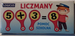 LICZMANY - UKŁADANKA EDUKACYJNA. POMOC DYDAKTYCZNA