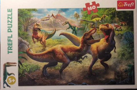 PUZZLE TREFL 160 - DINOZAURY.