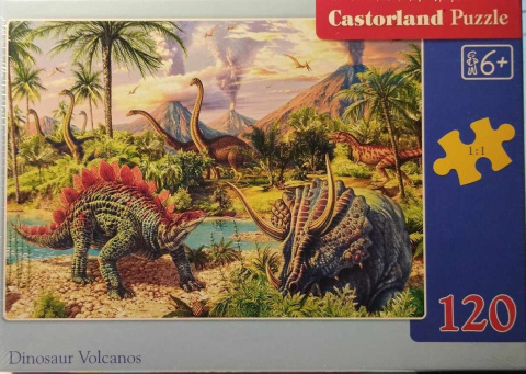 PUZZLE CASTORLAND 120 - DINOZAURY