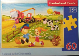 PUZZLE CASTORLAND 60 - LATO NA WSI