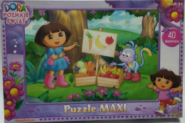 AXEL. PUZZLE MAXI 40 - DORA I WARZYWA