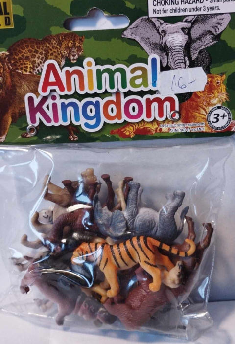 MINI FIGURKI ZWIERZĄT - ZWIERZĘTA DZIKIE. ZOO szt MINI FIGURKI ZWIERZĄT - ZWIERZĘTA DZIKIE. ZOO szt