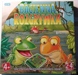 STRATEGICZNA GRA PLANSZOWA BAGIENNA ROZGRYWKA