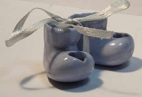 OZDOBA - BUCIKI CERAMICZNE - ŚLICZNY DODATEK DO PREZENTU, DEKORACJA OKOLICZNOŚCIOWA - NARODZINY, CHRZEST, BABY SHOWER. OZDOBA - BUCIKI CERAMICZNE - ŚLICZNY DODATEK DO PREZENTU, DEKORACJA OKOLICZNOŚCIOWA - NARODZINY, CHRZEST, BABY SHOWER.