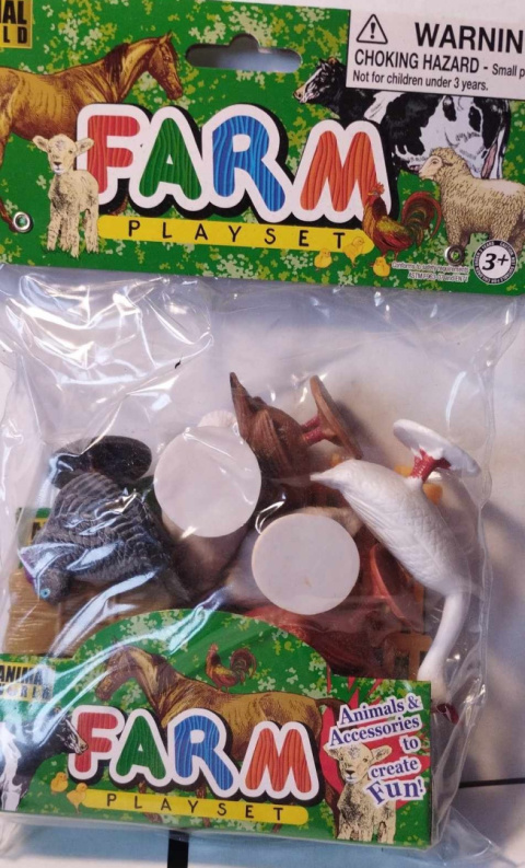 FIGURKI ZWIERZĄT - PTAKI DOMOWE 6szt FIGURKI ZWIERZĄT - PTAKI DOMOWE 6szt