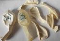 ZESTAW BALONÓW NA BABY SHOWER. BALONY NA HEL, BALONY KSZTAŁTY I BALONY Z NAPISEM.