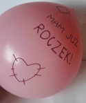 ZESTAW NA ROCZEK DLA DZIEWCZYNKI - KORONA, BALONY, KOTYLIONY