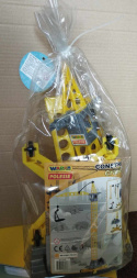 DUŻY DŹWIG BUDOWLANY, ŻURAW PLASTIKOWY 79CM