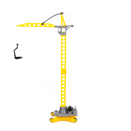 DUŻY DŹWIG BUDOWLANY, ŻURAW PLASTIKOWY 79CM