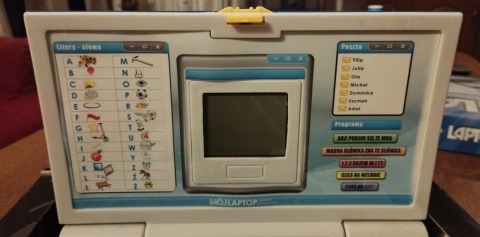 LAPTOP Z MYSZKĄ, 20 PROGRAMÓW, 5 GRUP TEMATYCZNYCH