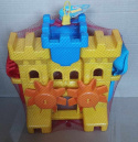 DUŻY MŁYNEK DO PIASKU ZAMEK, 35cm