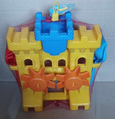 DUŻY MŁYNEK DO PIASKU ZAMEK, 35cm DUŻY MŁYNEK DO PIASKU ZAMEK, 35cm