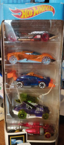 HOT WHEELS 5-PAK SAMOCHODÓW. MODELE HOT WHEELS X-RAYCERS