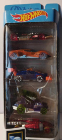 HOT WHEELS 5-PAK SAMOCHODÓW. MODELE HOT WHEELS X-RAYCERS