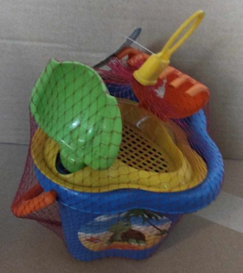 KOMPLET DO PIASKU WIADERKO 11,5cm , GRABKI, ŁOPATKA, Z SITKIEM KOMPLET DO PIASKU WIADERKO 11,5cm , GRABKI, ŁOPATKA, Z SITKIEM