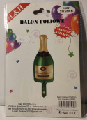 IMPREZOWY BALON NYLONOWY - SZAMPAŃSKI WYS. 37-40 cm.