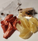 BALONY LATEKSOWE Z KONFETTI - ZESTAW 14 SZTUK. HEL.